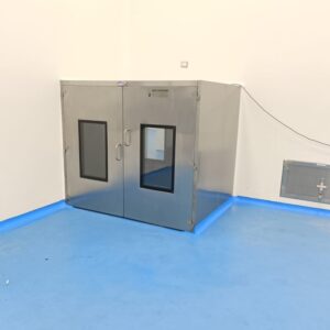 STATIC PASS BOX DOUBLE LEAF DOOR